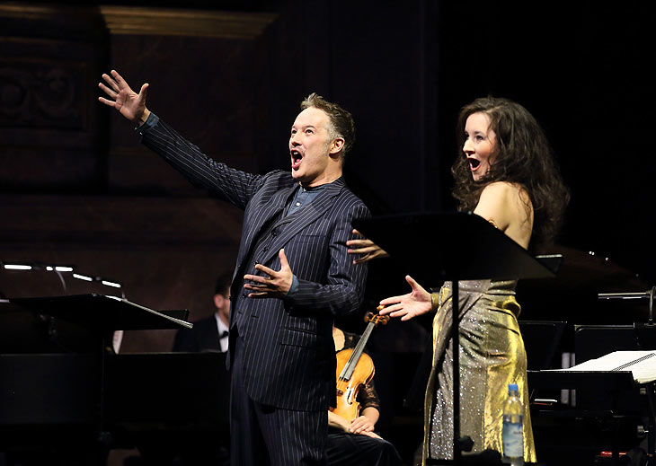 Prohaska mal 2 - Die Klassikstars Anna und Daniel Prohaska begeistern bei ihrem ersten gemeinsamen Konzert „Brüderlein und Schwesterlein“ im GärtnerplatztheaterPeter Pan im Gärtnerplatztheater ©Foto: Marie-Laure Briane